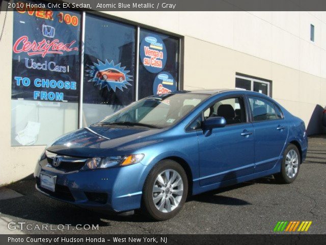 2010 Honda Civic EX Sedan in Atomic Blue Metallic