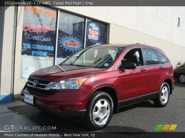 2010 Honda CR-V LX AWD in Tango Red Pearl