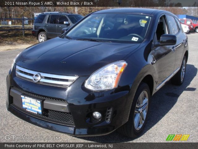 2011 Nissan Rogue S AWD in Wicked Black
