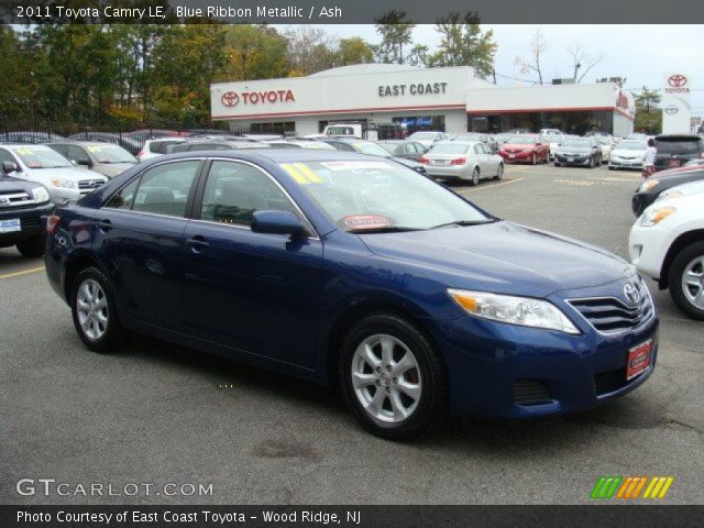 2011 Toyota Camry LE in Blue Ribbon Metallic