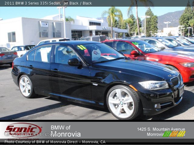 2011 BMW 3 Series 335i Sedan in Jet Black