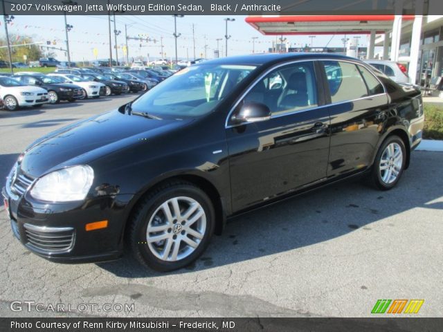 2007 Volkswagen Jetta Wolfsburg Edition Sedan in Black