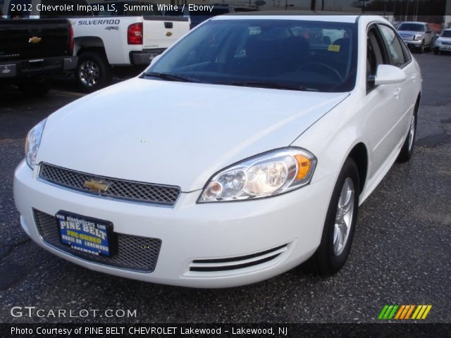 2012 Chevrolet Impala LS in Summit White