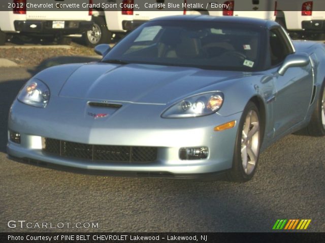 2012 Chevrolet Corvette Grand Sport Coupe in Carlisle Blue Metallic