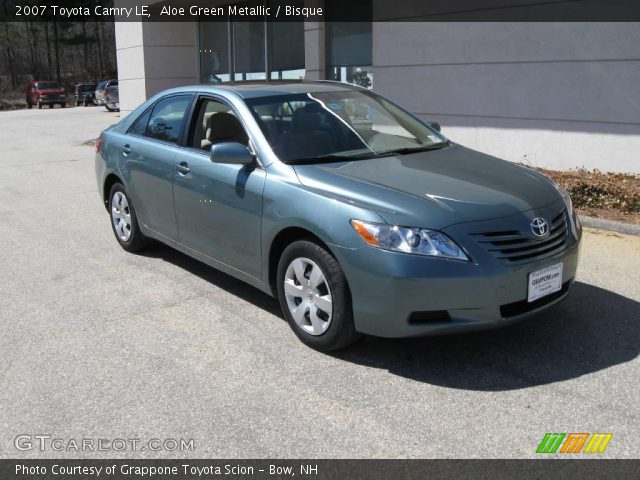 2007 Toyota Camry LE in Aloe Green Metallic