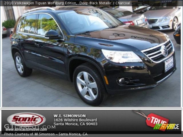 2010 Volkswagen Tiguan Wolfsburg Edition in Deep Black Metallic