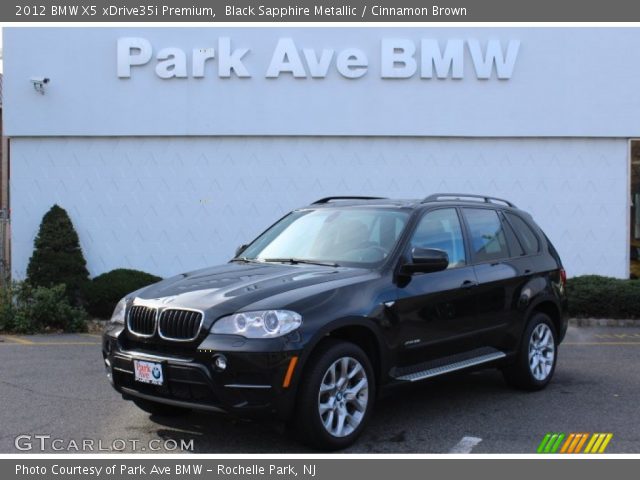 2012 BMW X5 xDrive35i Premium in Black Sapphire Metallic