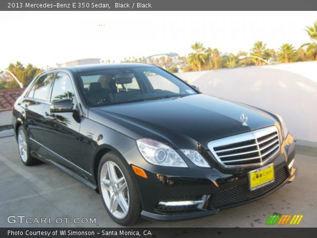 2013 Mercedes-Benz E 350 Sedan in Black