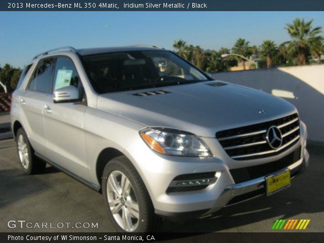 2013 Mercedes-Benz ML 350 4Matic in Iridium Silver Metallic