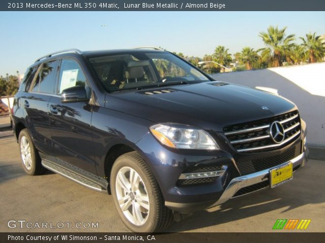 2013 Mercedes-Benz ML 350 4Matic in Lunar Blue Metallic