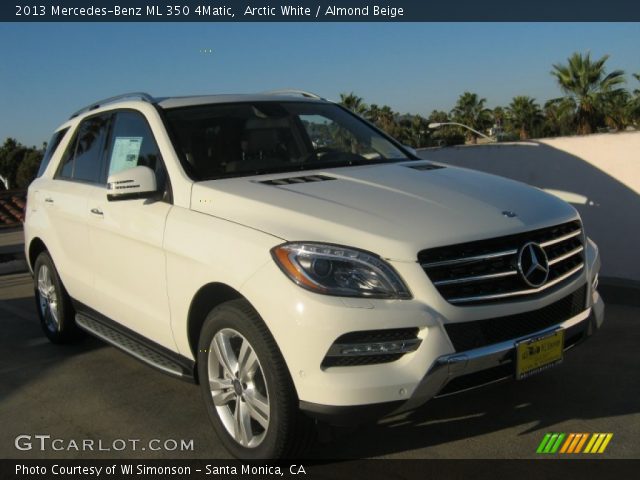 2013 White mercedes ml350 #3