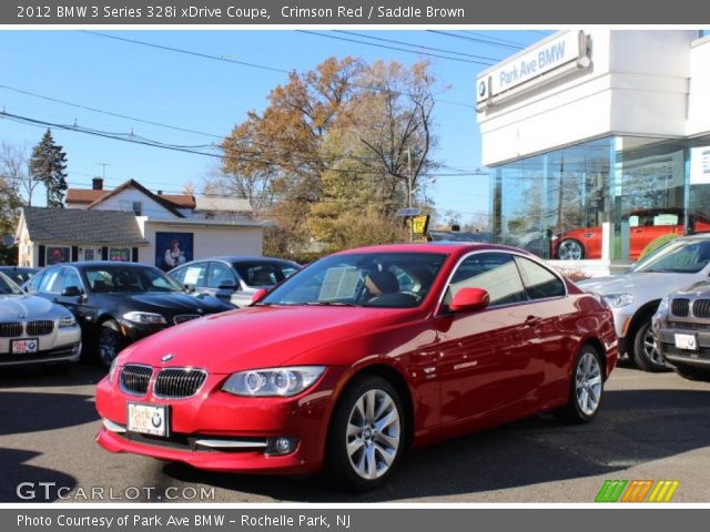 2012 BMW 3 Series 328i xDrive Coupe in Crimson Red