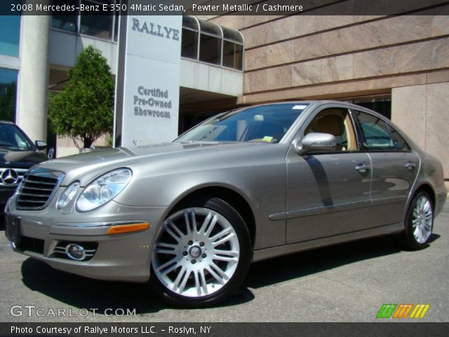 2008 Mercedes-Benz E 350 4Matic Sedan in Pewter Metallic