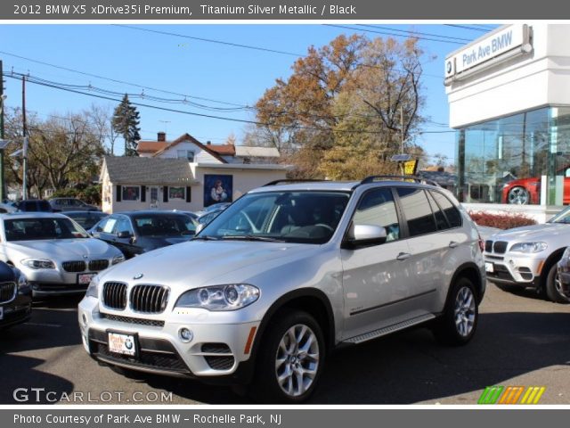 2012 BMW X5 xDrive35i Premium in Titanium Silver Metallic