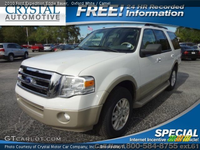 2010 Ford Expedition Eddie Bauer in Oxford White