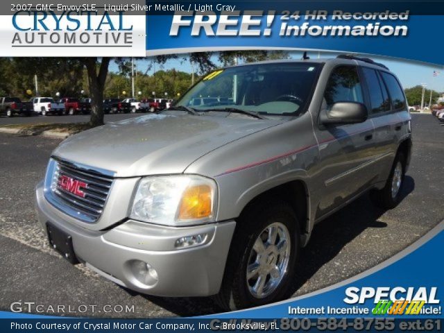 2007 GMC Envoy SLE in Liquid Silver Metallic