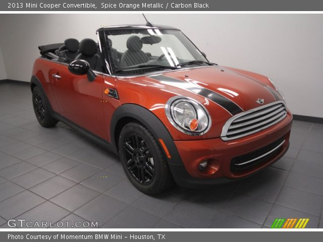 2013 Mini Cooper Convertible in Spice Orange Metallic