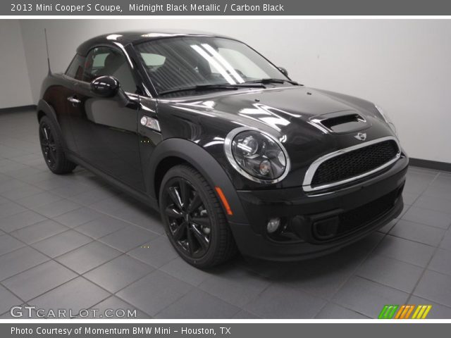 2013 Mini Cooper S Coupe in Midnight Black Metallic