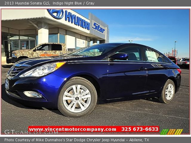 2013 Hyundai Sonata GLS in Indigo Night Blue