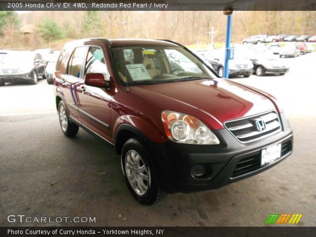 2005 Honda CR-V EX 4WD in Redondo Red Pearl