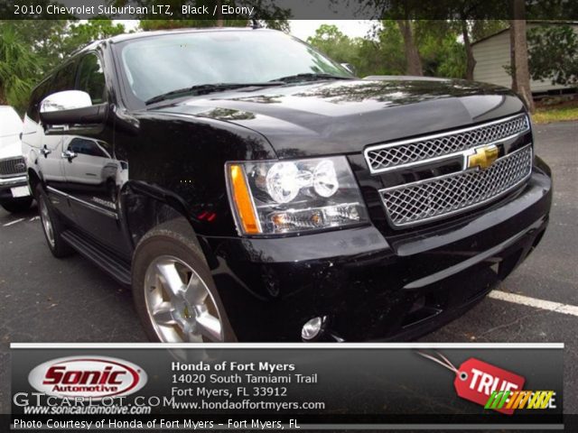 2010 Chevrolet Suburban LTZ in Black