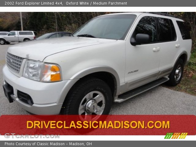 2002 Ford Explorer Limited 4x4 in Oxford White
