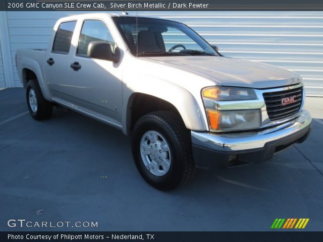 2006 GMC Canyon SLE Crew Cab in Silver Birch Metallic