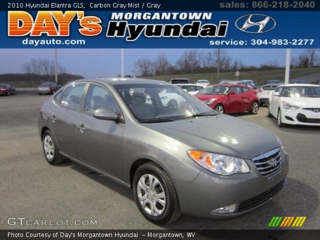 2010 Hyundai Elantra GLS in Carbon Gray Mist
