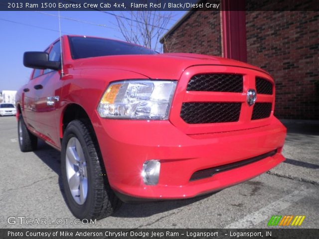 2013 Ram 1500 Express Crew Cab 4x4 in Flame Red