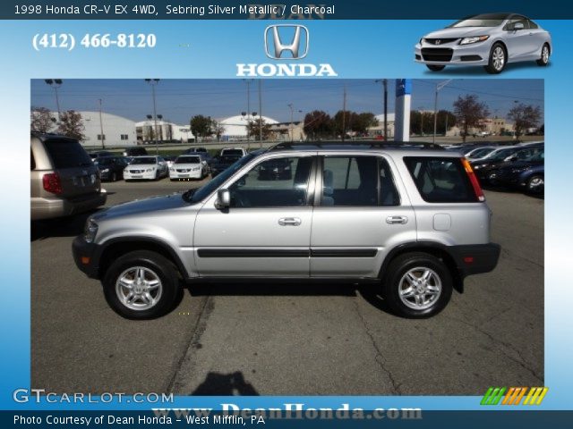 1998 Honda CR-V EX 4WD in Sebring Silver Metallic