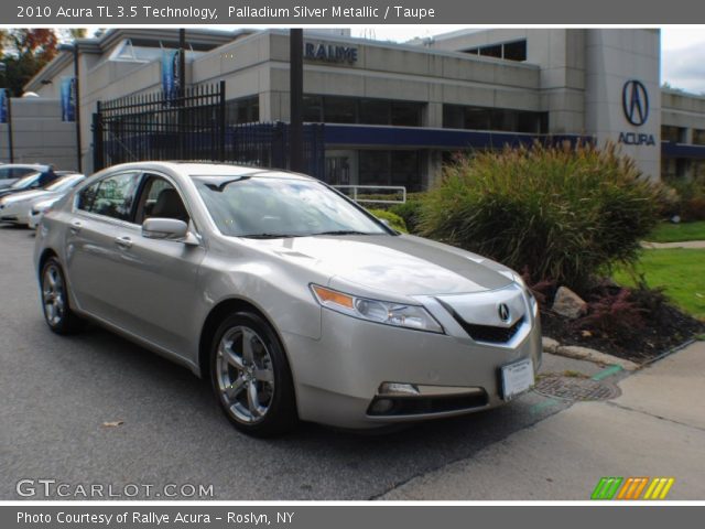 2010 Acura TL 3.5 Technology in Palladium Silver Metallic