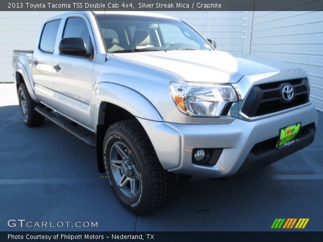 2013 Toyota Tacoma TSS Double Cab 4x4 in Silver Streak Mica