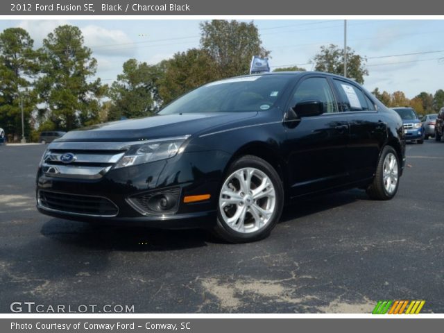 2012 Ford Fusion SE in Black
