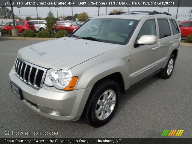 2008 Jeep Grand Cherokee Limited 4x4 in Light Graystone Pearl