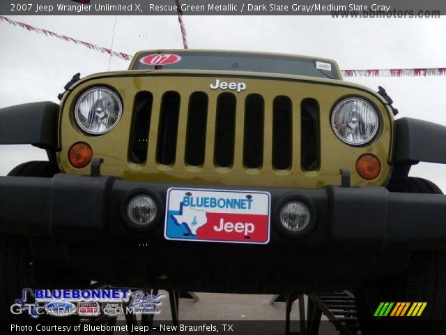 2007 Jeep Wrangler Unlimited X in Rescue Green Metallic