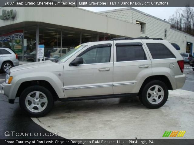 2007 Jeep Grand Cherokee Limited 4x4 in Light Graystone Pearl
