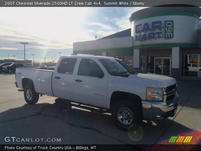2007 Chevrolet Silverado 2500HD LT Crew Cab 4x4 in Summit White