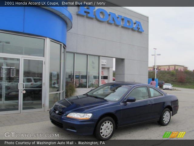 2001 Honda Accord LX Coupe in Eternal Blue Pearl