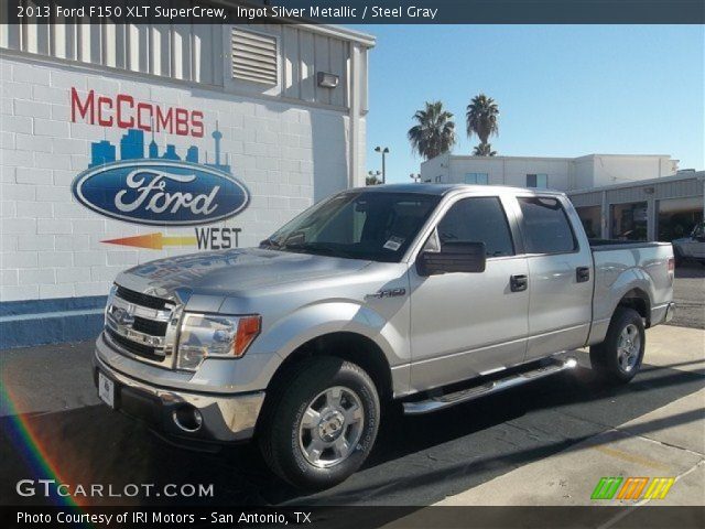 2013 Ford F150 XLT SuperCrew in Ingot Silver Metallic