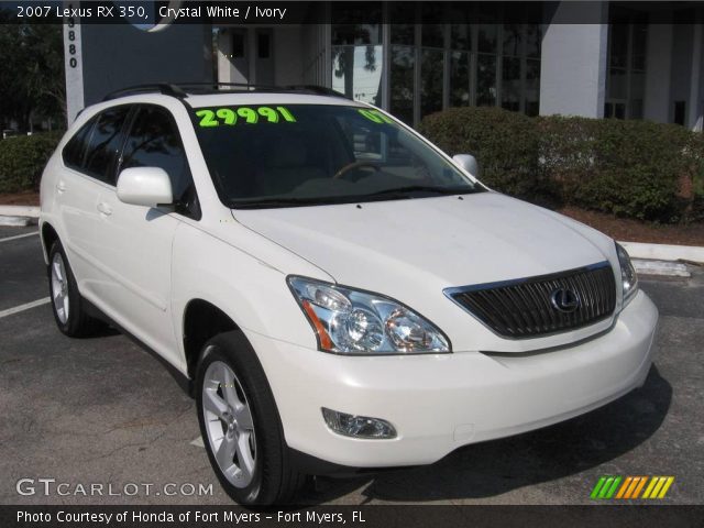 2007 Lexus RX 350 in Crystal White