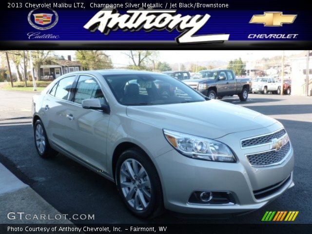 2013 Chevrolet Malibu LTZ in Champagne Silver Metallic