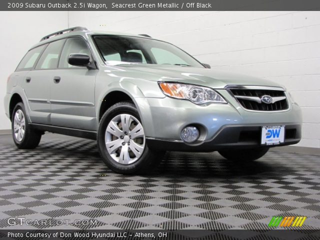 2009 Subaru Outback 2.5i Wagon in Seacrest Green Metallic