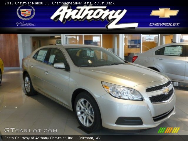 2013 Chevrolet Malibu LT in Champagne Silver Metallic