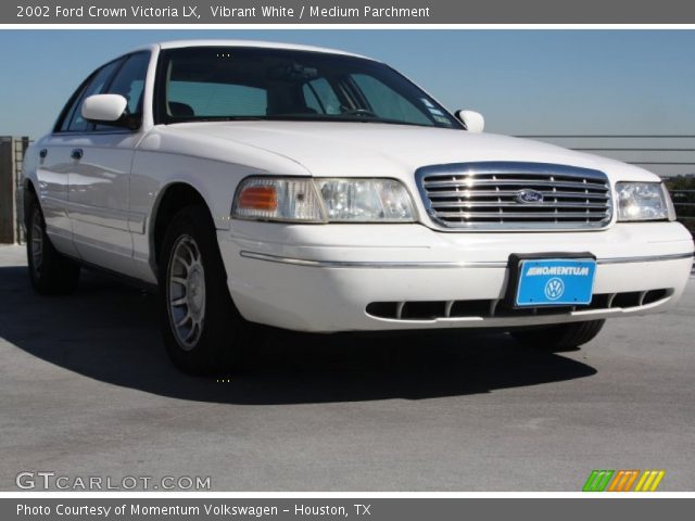 2002 Ford Crown Victoria LX in Vibrant White
