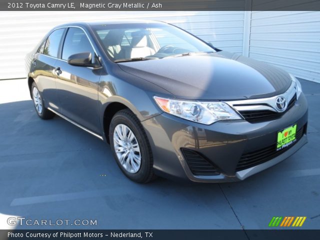 2012 Toyota Camry LE in Magnetic Gray Metallic