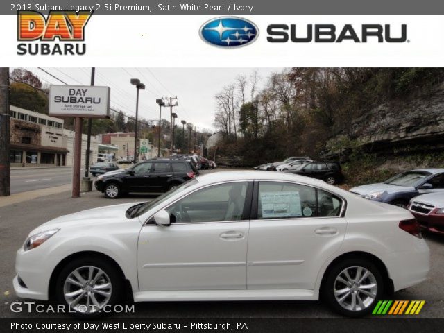 2013 Subaru Legacy 2.5i Premium in Satin White Pearl