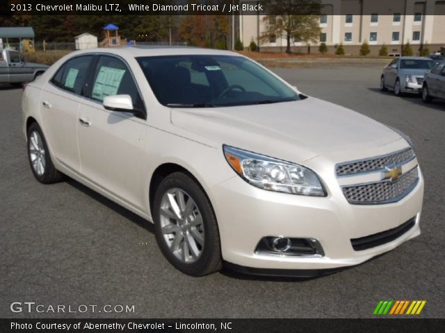2013 Chevrolet Malibu LTZ in White Diamond Tricoat