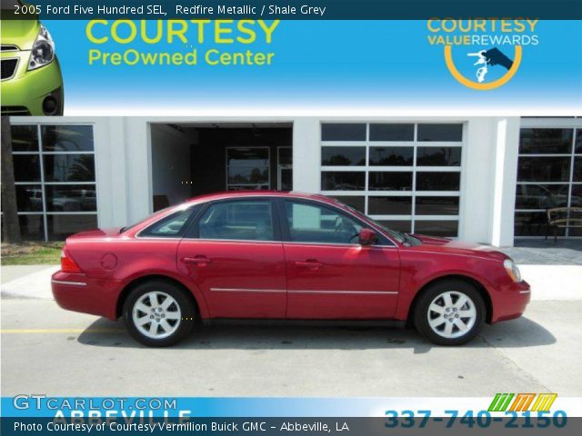 2005 Ford Five Hundred SEL in Redfire Metallic