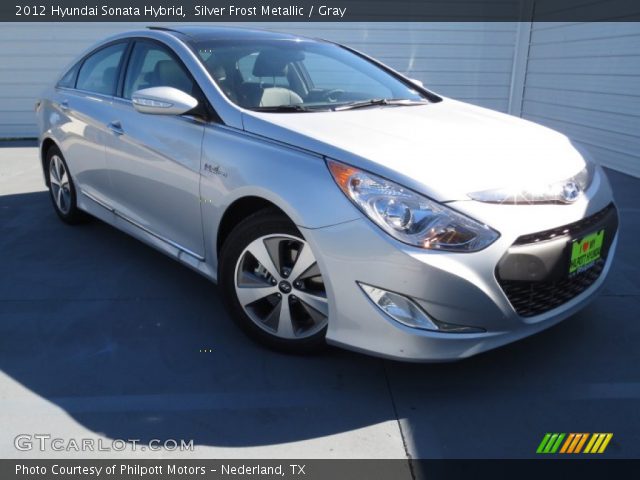 2012 Hyundai Sonata Hybrid in Silver Frost Metallic