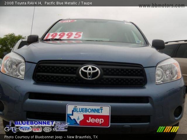 2008 Toyota RAV4 I4 in Pacific Blue Metallic